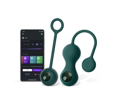 Magic Motion - Crystal Duo Smart Kegel vibratorius su svorio rinkiniu