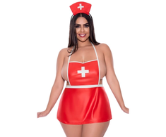 Magic Silk Dress Up Raudona &amp; Baltas Costume Set with Headband 2X