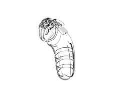 Mancage By Shots Model 06 Chastity Cock Cage - 5,5 / 14 cm