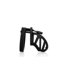 Mancage By Shots Mancage Model 23 Silicone Chastity Cage 2.5'' (6.5 cm) Adjustable Juodas