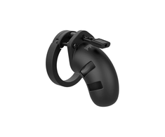 Mancage By Shots Mancage Model 20 Silicone Chastity Cage 3.5" / 9 cm Adjustable Juodas