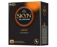 Skyn Prezerwatywy duże bez lateksu nawilżane sex