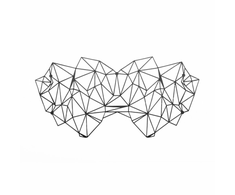 Bijoux Indiscrets Kristine Eyemask - Flexible Self-Adhesive Mask