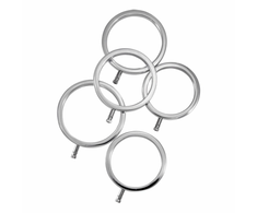 ElectraStim Set of 5 Solid Metal Rings - Adjustable Electro System