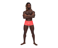 Male Power Barely There Mini Short S - Lightweight Low-Cut Briefs