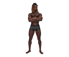 Male Power Barely There Mini Short S - Lightweight Low Waist Trunks