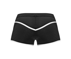 Male Power Sport Mesh Mini Short L Juodas Athletic Design