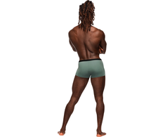 Male Power Mini Short M Jade - Modern Elastic Cut-Out Waist Design