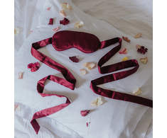My Own Filo Blossom Eye Mask Violetinė - Silky Soft Relaxation Sleep Mask