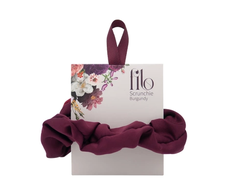 My Own Filo Secret Pocket Scrunchie Violetinė by Secret Hair - Hidden Zipper Compartment