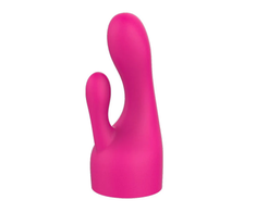 Rožinė Nalone Pebble Silicone Wand Attachment Rožinė 11.5cm Flexible Design