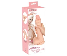 Nature Skin NS Dildo su judančia oda 25