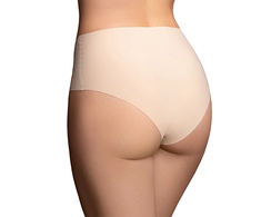 Bye Bra Underwear Bye Bra – Invisible High Brief Nude + Juodas L