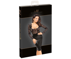 Noir lace dress L