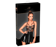 Noir Vinilinė mini suknelė M