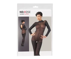 Noxqse Collar Katės kostiumas su nėriniuota apykakle S/M
