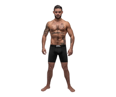 Male Power Juodas Nite Compression Shorts S - Above Knee Support