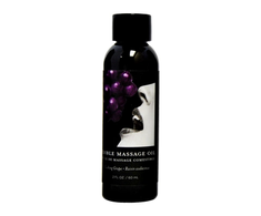 Earthly Body Grape Edible Massage Oil 60ml - maitininantis Spa Formula