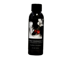 Earthly Body Edible Massage Oil Cherry 60ml - maitininantis Natural Formula