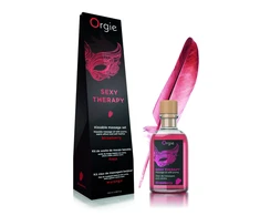 Orgies Strawberry erotinis lūpų masažo aliejus 100m