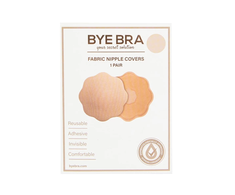 Bye Bra Bye Bra – medžiaginiai spenelių dangteliai Nude 1 pora