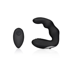 Ouch By Shots OUCH! Bent Vibrating Prostate Device Remote Controlled Juodas 10 Modes