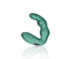 Ouch By Shots OUCH! Vibrating Remote-Control Intimate Device Metallic Žalias Silicone