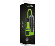 Ouch By Shots Ouch! Glow in the Dark Comfort Beginner Pump - Fluorescent Žalias System