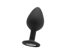 Ouch By Shots Diamond Butt Plug - Large juodas