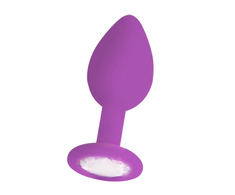 Ouch By Shots Diamond Butt Plug - Regular violetinė