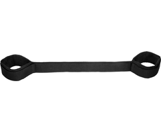 Ouch By Shots Ouch! Adjustable Steel Spreader Bar with Velcro Cuffs 54.5cm Juodas
