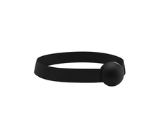 Ouch By Shots Ouch! Elastic Silicone Ball Gag Adjustable Juodas Strap 8714273952004