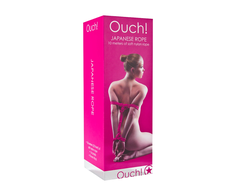 Ouch By Shots EasyToys Japanese Rope 10 m - Durable Bondage Rope, Juodas