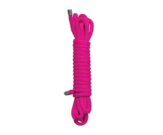 Ouch By Shots EasyToys Japanese Rope 10 m - Durable Bondage Rope, Juodas