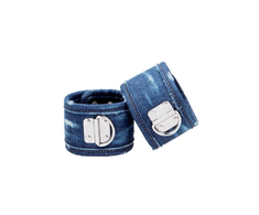 Ouch By Shots Ouch! Denim Ankle Cuffs Adjustable Soft Padded Mėlyna 29cm