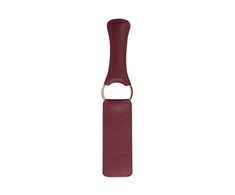 Ouch By Shots OUCH Halo Luxury Paddle Gold Finish - Stylish Leather Look, Compact Size