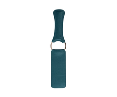 Ouch By Shots Ouch Halo Luxury Paddle - Elegant Gold-Accented Faux Leather, 32 cm