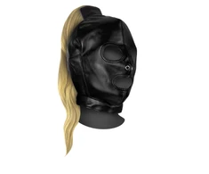 Ouch By Shots Mask with Skirtas šviesiems plaukams Ponytail - Juodas