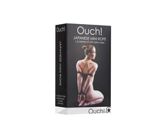 Ouch By Shots Japanese Mini Rope - 1,5m - Juodas