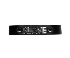 Ouch By Shots Ouch! PU Leather Decorative Collar with Crystal Accents - Juodas
