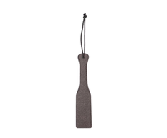 Ouch By Shots OUCH! Bonded Leather Impact Paddle Juodas - Sturdy Anatomic Design