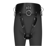 Ouch By Shots Belt with Vibrator Holder - Juodas