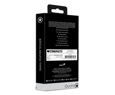 Ouch By Shots Ouch! Small Feather Tickler Juodas - Compact Soft Feather Priedas