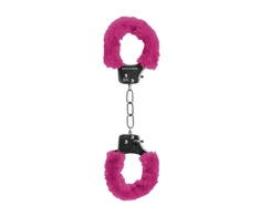 Ouch By Shots Rožinė Pleasure Handcuffs Furry Rožinė