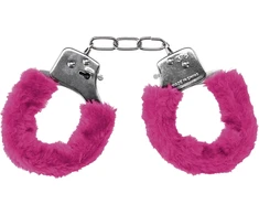 Ouch By Shots Rožinė Pleasure Handcuffs Furry Rožinė