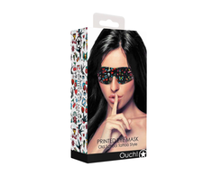 Ouch By Shots Loving Joy Printed Eye Mask - Adjustable Soft Sleep &amp; Relaxation Cover
