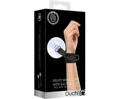 Ouch By Shots ToyJoy Adjustable Suction Cup Restraints - Versatile Wrist Model
