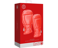 Ouch By Shots OUCH! Neoprene Adjustable Paw Gloves - Juodas, Universal Size
