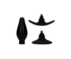 Ouch By Shots Sinner Gear Interchangeable System Rounded Plug Medium Aluminum Silicone