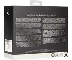 Ouch By Shots Ach! Lygus silikoninis analinis kištukas 8,5 cm
